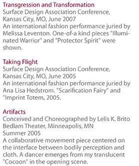 performances text